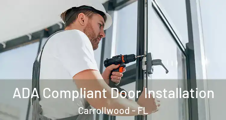  ADA Compliant Door Installation Carrollwood - FL