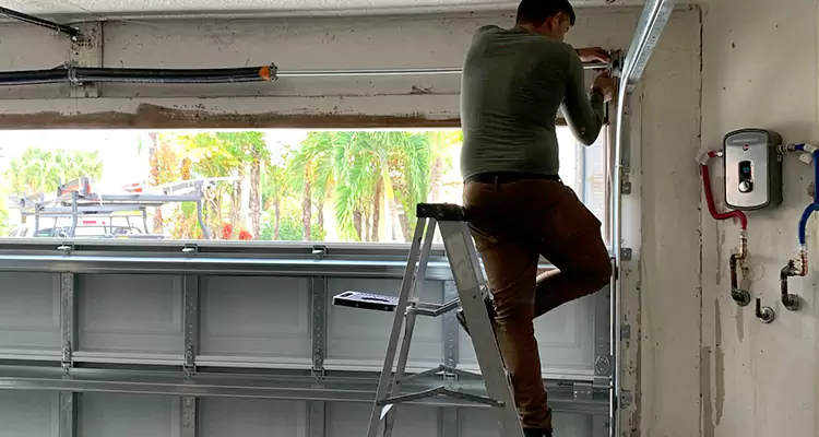 Garage Door Tension Spring Replacement in Carrollwood, FL