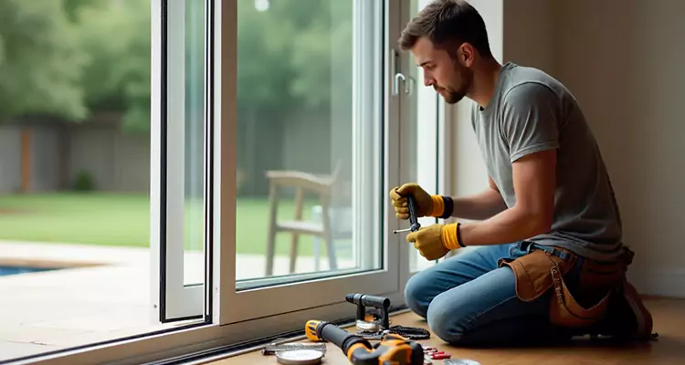Squeaky Sliding Patio Doors in Carrollwood, FL