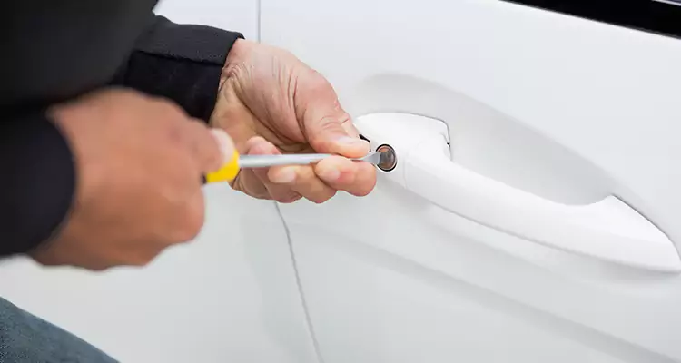 Door Knob Repair Plate in Carrollwood, FL