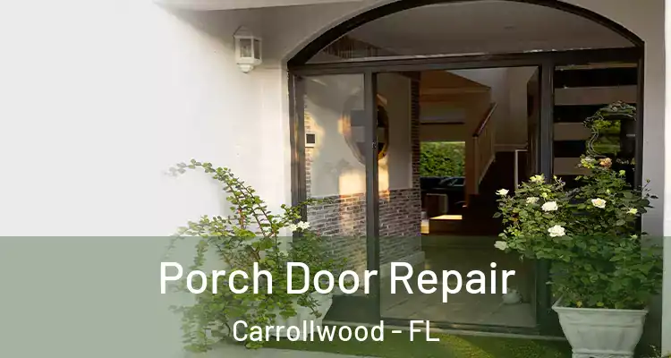  Porch Door Repair Carrollwood - FL