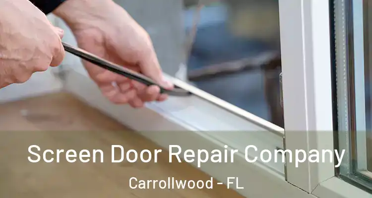  Screen Door Repair Company Carrollwood - FL