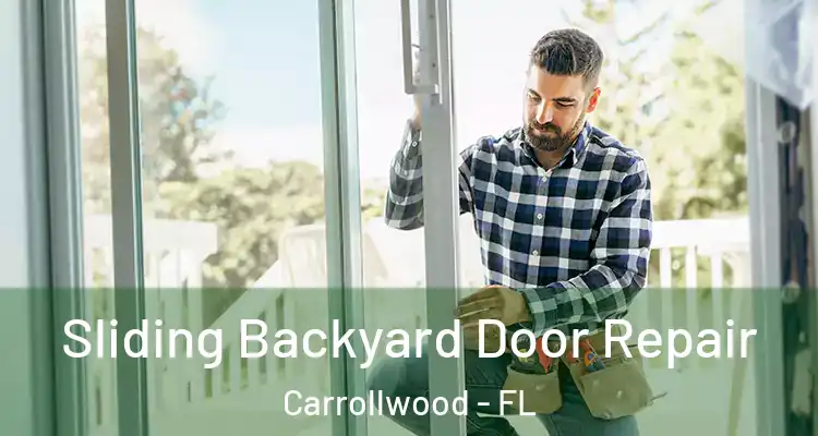  Sliding Backyard Door Repair Carrollwood - FL