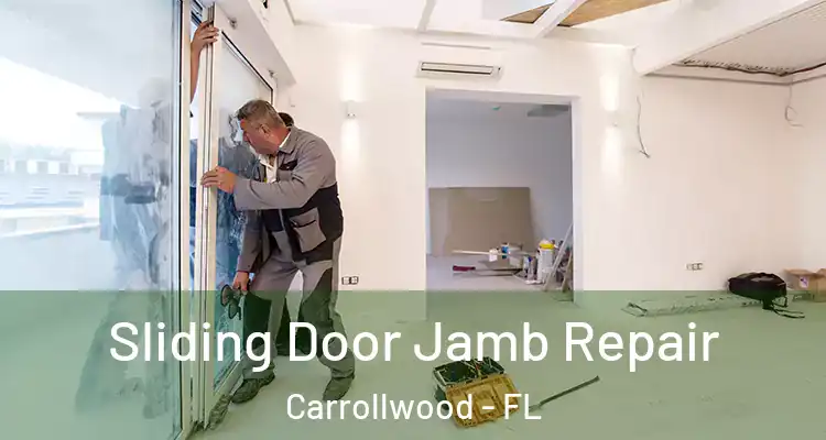  Sliding Door Jamb Repair Carrollwood - FL